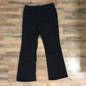 Uniqlo Black Wide Jeans